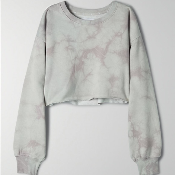 tna boyfriend cropped crewneck